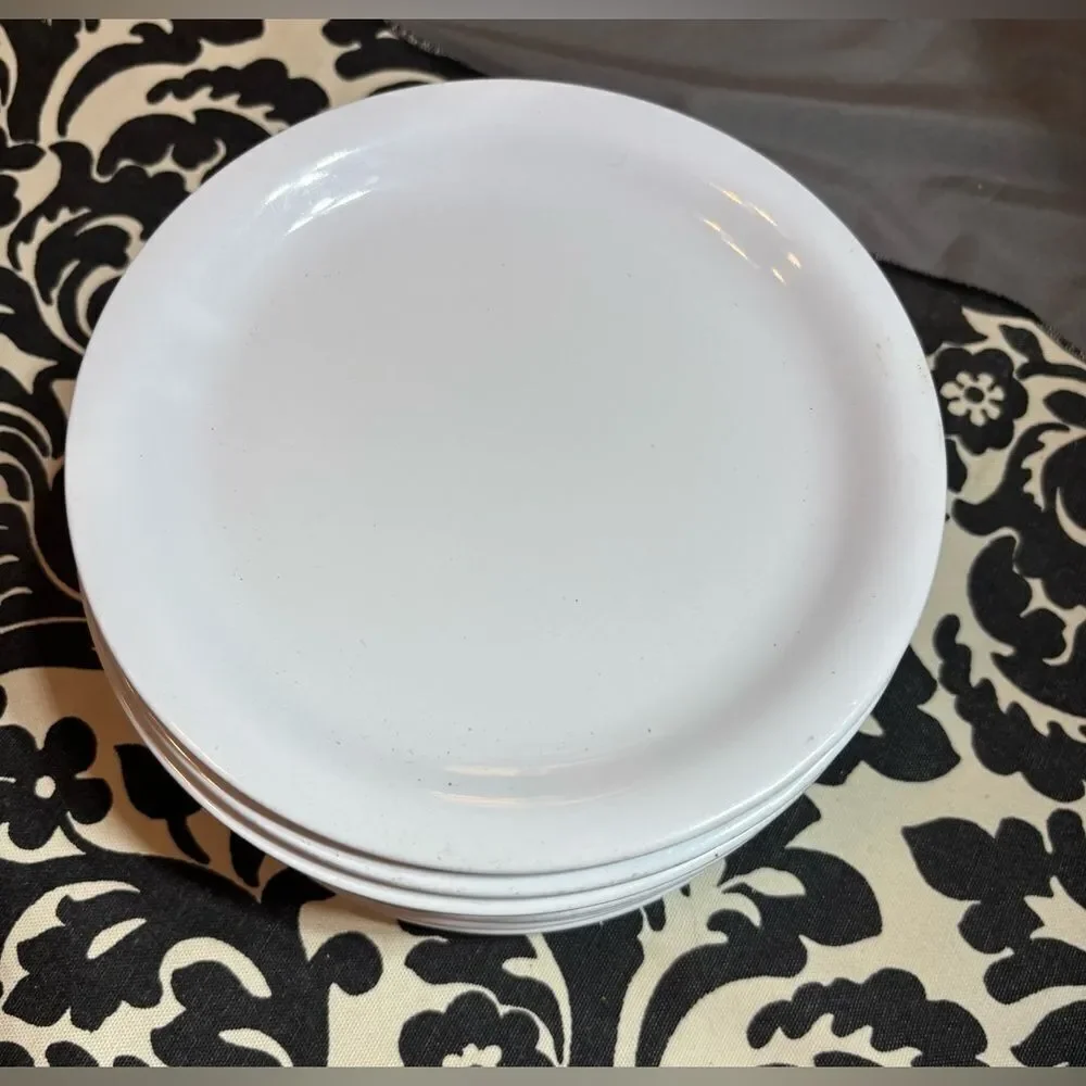 12 G.E.T. NP-7 White Melamine Salad Plates EPC